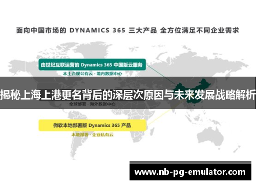 揭秘上海上港更名背后的深层次原因与未来发展战略解析